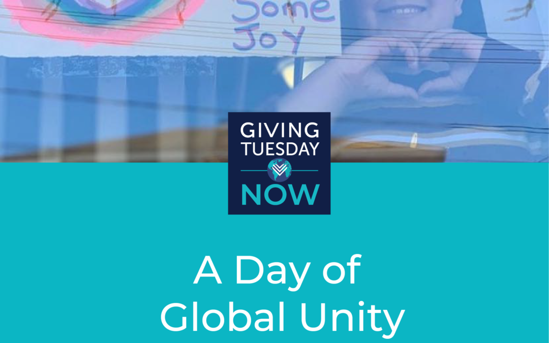 #GivingTuesdayNow- Tuesday 5th May 2020